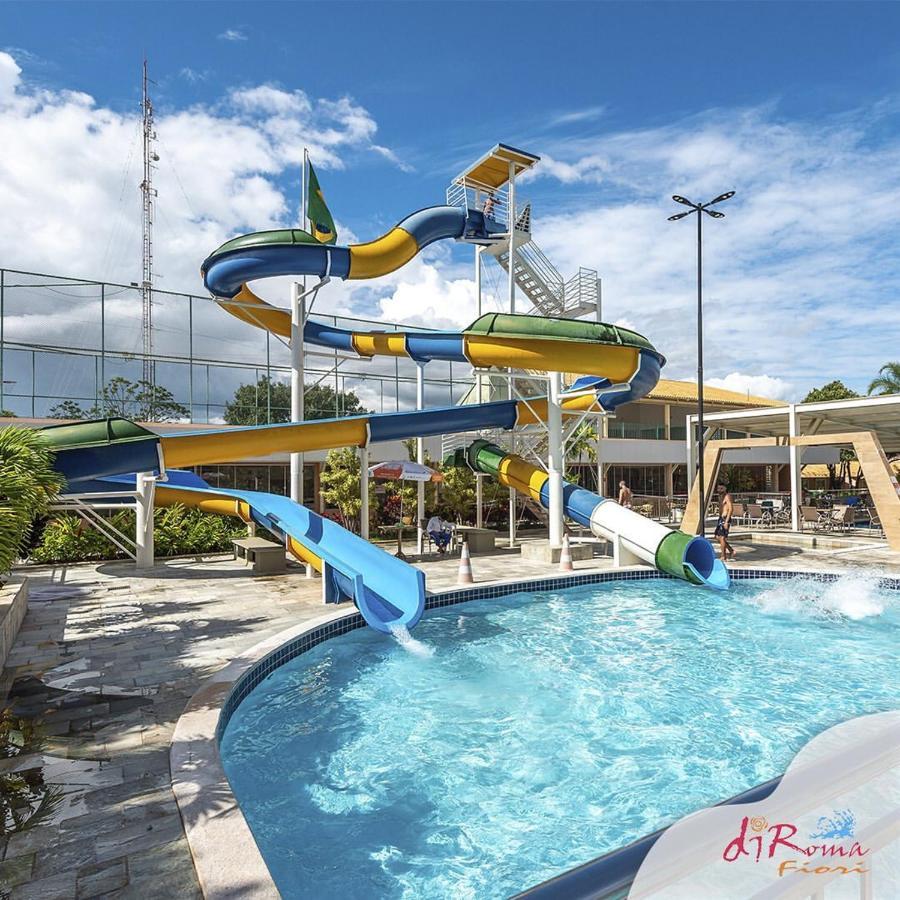 Caldas Novas - Diroma Fiori - Incluso 1 Acesso Ao Acqua Park Vulca - Oficial Bagian luar foto