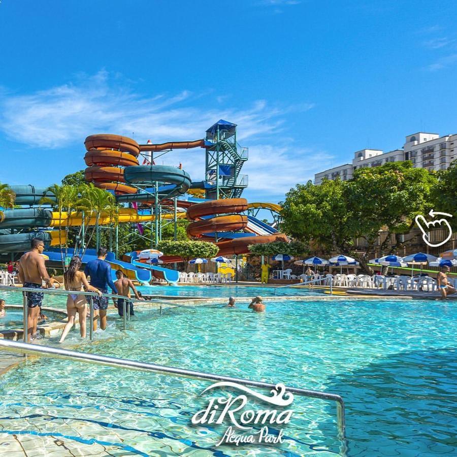 Caldas Novas - Diroma Fiori - Incluso 1 Acesso Ao Acqua Park Vulca - Oficial Bagian luar foto